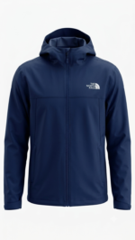 The North Face Casaca Cortaviento con Capucha para Hombre Azul Marino - Imagen 2