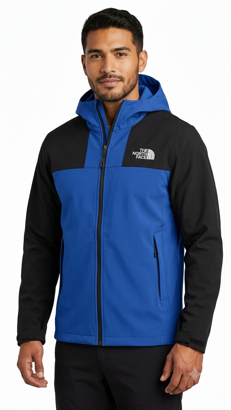 the-north-face-casaca-cortaviento-hombre-azul-negro The North Face Casaca Cortaviento con Capucha para Hombre Azul y Negro - Imagen 1