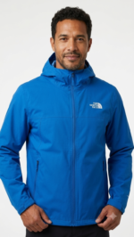 The North Face Casaca Cortaviento con Capucha para Hombre Azul Rey