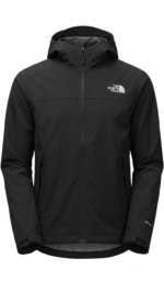 The North Face Casaca Cortaviento Impermeable DryVent con Capucha para Hombre Negra - Imagen 2