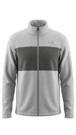 The North Face Casaca Polar con Cierre Completo y Bloque de Color para Hombre Gris - Imagen 2