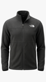 The North Face Casaca Polar con Cierre Completo para Hombre Gris Oscuro - Imagen 2