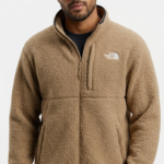 The North Face Casaca Polar Sherpa Cierre Completo Camel Beige