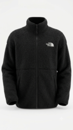 The North Face Casaca Polar Sherpa Cierre Completo Negra - Imagen 2
