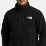The North Face Casaca Polar Sherpa Cierre Completo Negra