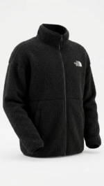 The North Face Casaca Polar Sherpa Cierre Completo Negra - Imagen 3